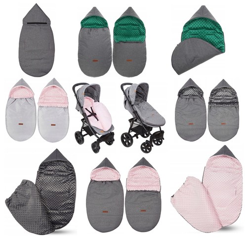 Baby hooded footmuff stroller - baby,